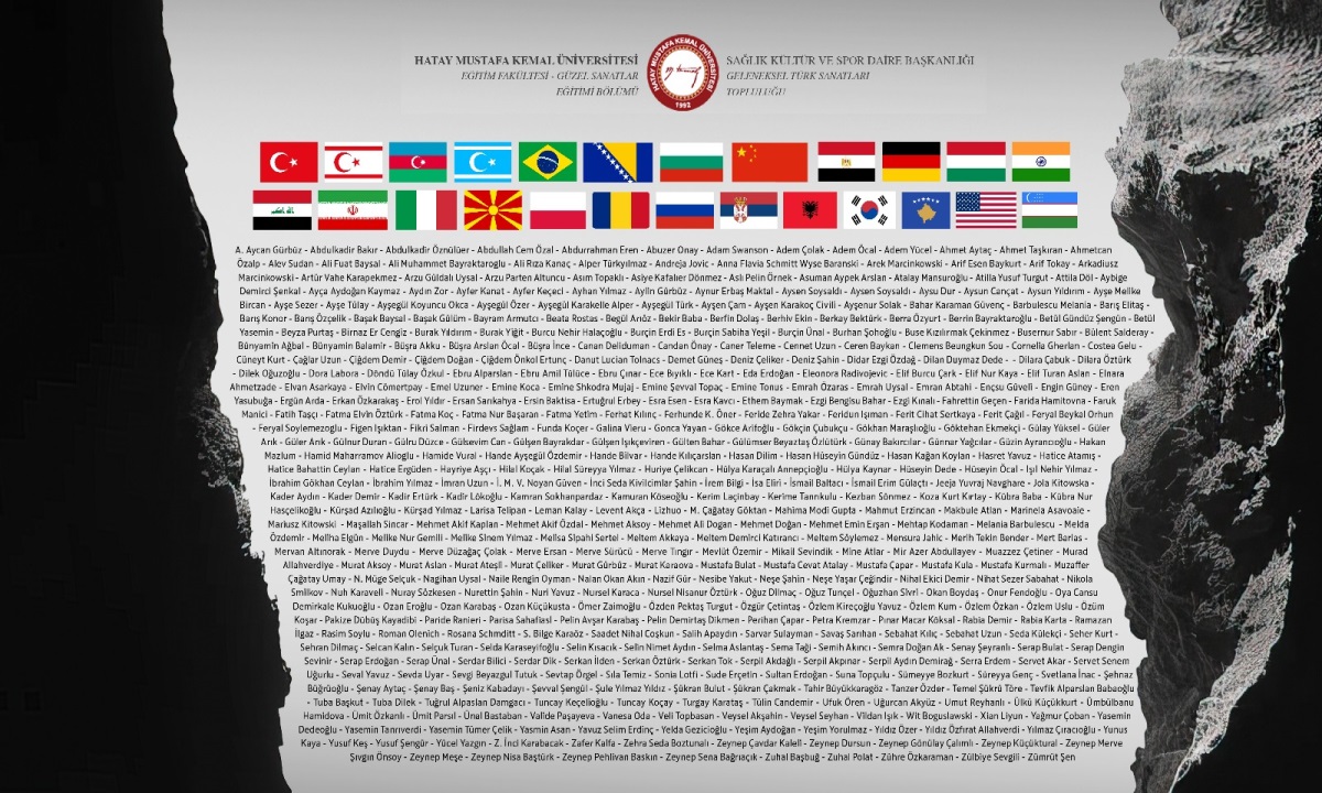 "Hatay İçin" Uluslararası Davetli ve  Jürili Çevrimiçi Karma Görsel Sanatlar Sergisi