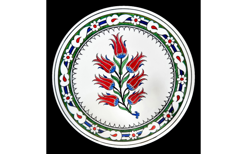 Hatay İçin - Lale Demeti-Klasik 16. Yy. Deseni